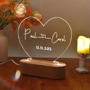 Personalized Love Night Lamp. - VERTIDES