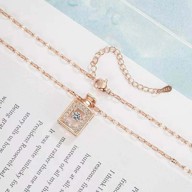 Luxe Perfume zircon Necklace - VERTIDES