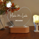 Personalized Love Night Lamp. - VERTIDES