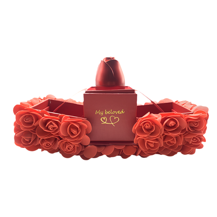 Radiant Rose Jewelry Box