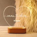 Personalized Love Night Lamp. - VERTIDES